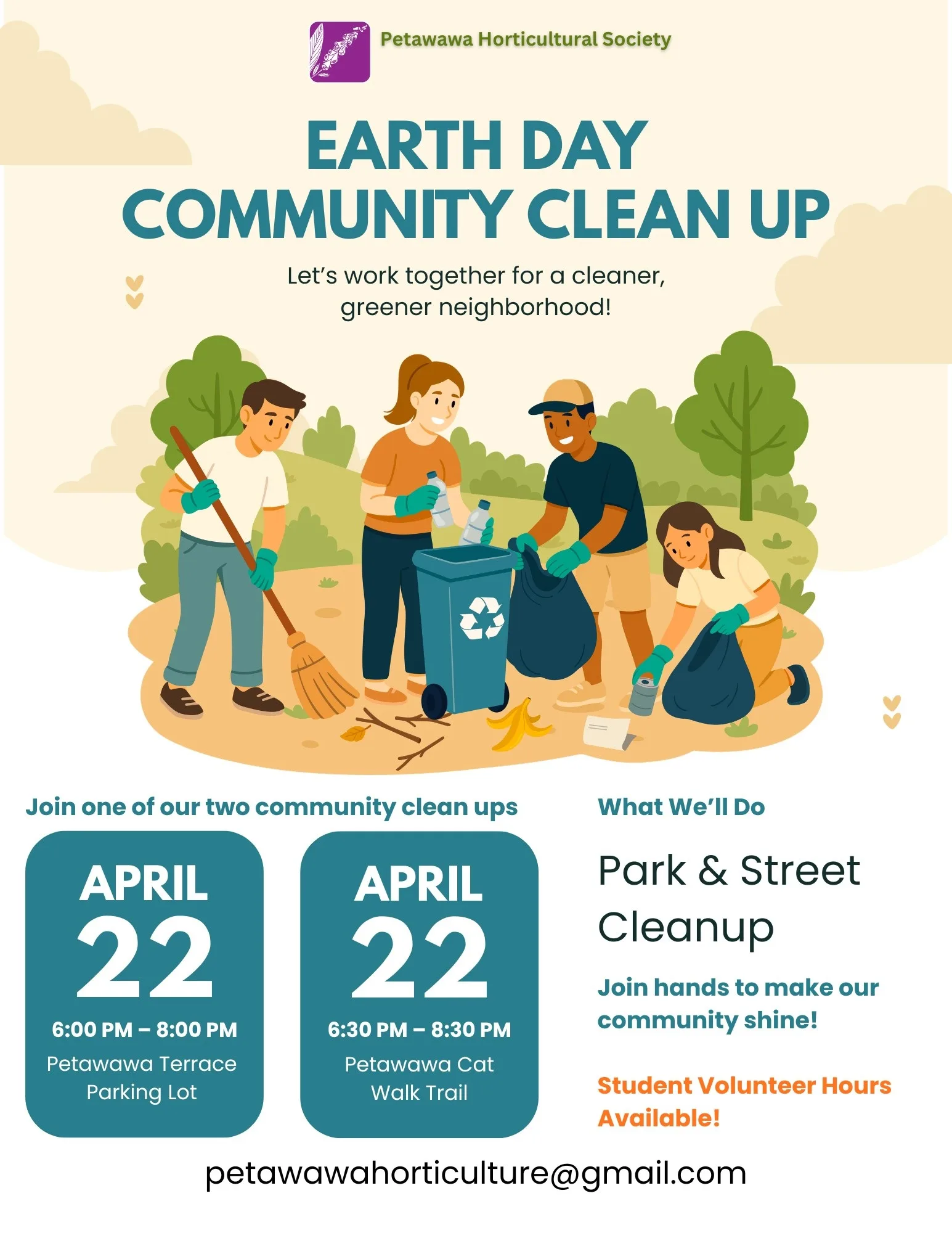 Earth Day Community Clean up